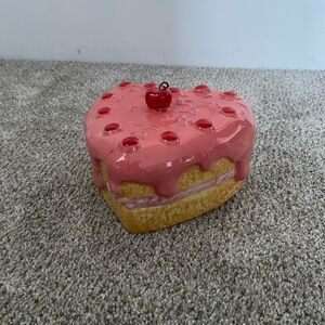 Ceramic Valentine's Day Decor cake